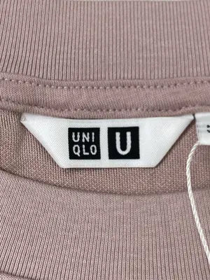 UNIQLO U/ユニクロユー/Tシャツ/カットソー/トップス/ピンク/M