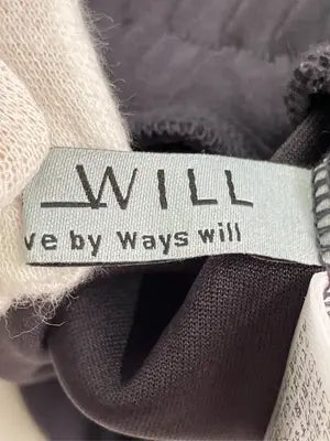 WAYS WILL/スウェットパンツ/パンツ/ブラック/F