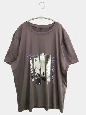 Tシャツ/カットソー/トップス/グレー/L