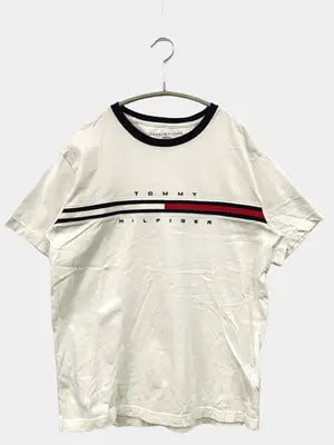 TOMMY HILFIGER/トミーヒルフィガー/Tシャツ/カットソー/トップス/ホワイト/S
