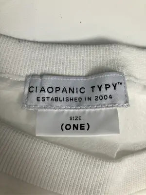 CIAOPANIC TYPY/チャオパニックティピー/Tシャツ/カットソー/トップス/ホワイト/ONE
