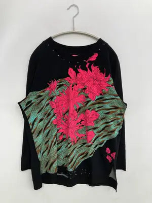 Tシャツ/カットソー/トップス/ブラック