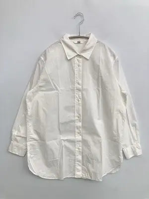 UNIQLO/ユニクロ/シャツ/ブラウス/トップス/ホワイト/S
