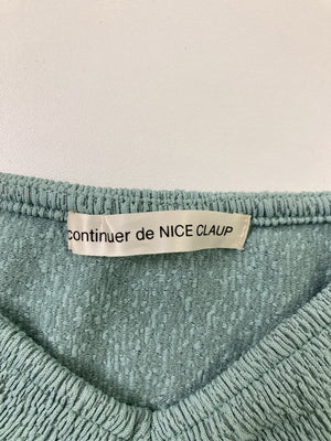 continuer de NICE CLAUP/コンティニューデナイスクラップ/ニット/セーター/トップス/ライトグリーン/F