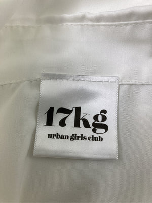 17kg/イチナナキログラム/シャツワンピース/ワンピース/ドレス/ホワイト/L