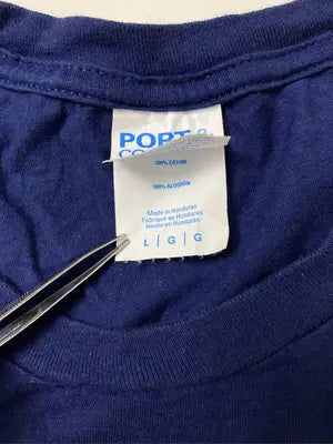 PORT＆COMPANY/ポートアンドカンパニー/Tシャツ/カットソー/トップス/ネイビー/L