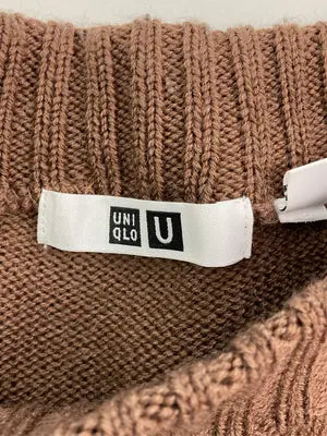 UNIQLO U/ユニクロユー/ニット/セーター/トップス/ブラウン/XL