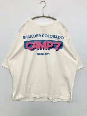 CAMP7/キャンプセブン/Tシャツ/カットソー/トップス/ホワイト/MEDIUM