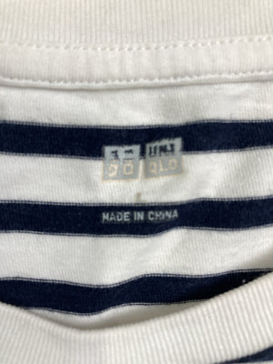 UNIQLO/ユニクロ/Tシャツ/カットソー/トップス/ホワイト/L