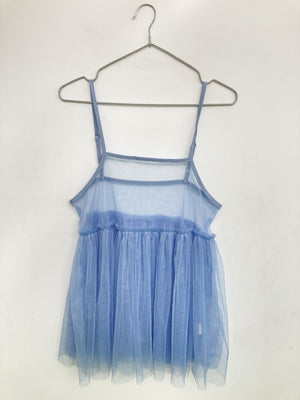 キャミソール/トップス/スカイブルー/M  バスト79～87　身長154～162