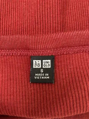 UNIQLO/ユニクロ/Tシャツ/カットソー/トップス/レッド/S