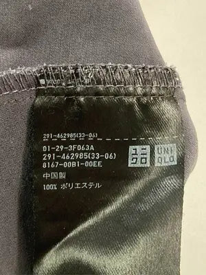 UNIQLO/ユニクロ/ワンピース/ワンピース/ドレス/ブラック/L