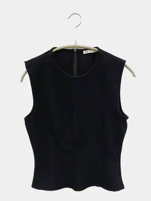 ZARA/ザラ/ベスト/トップス/ブラック/USA M