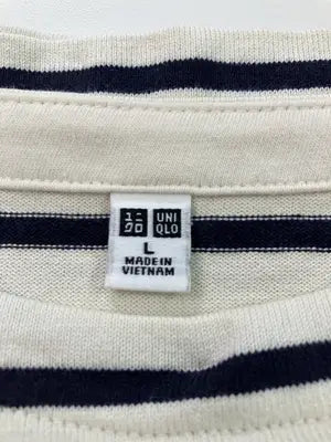 UNIQLO/ユニクロ/Tシャツ/カットソー/トップス/アイボリー/L