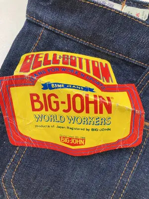 BIG JOHN/ビッグジョン/デニムパンツ/パンツ/ネイビー