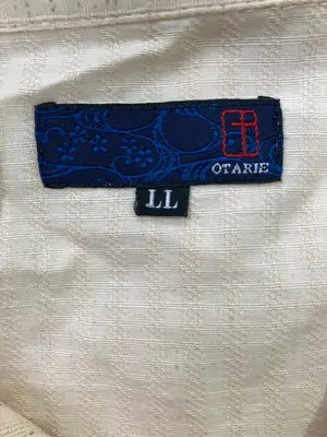 OTARIE/シャツ/ブラウス/トップス/ベージュ/LL