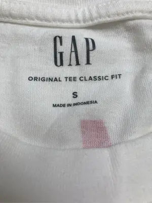 GAP/ギャップ/Tシャツ/カットソー/トップス/ホワイト/S