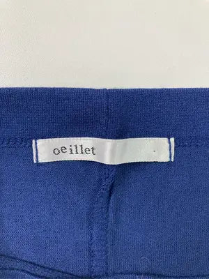 oeillet/Tシャツ/カットソー/トップス/ブルー/L   バスト86～94   身長154～162