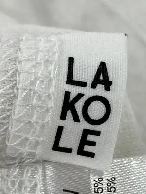 LAKOLE/ラコレ/Tシャツ/カットソー/トップス/ホワイト/F