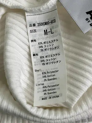 AZUL by MOUSSY/アズールバイマウジー/タンクトップ/トップス/アイボリー/M-L