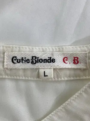 Cutie Blonde/キューティーブロンド/シャツ/ブラウス/トップス/ホワイト/L