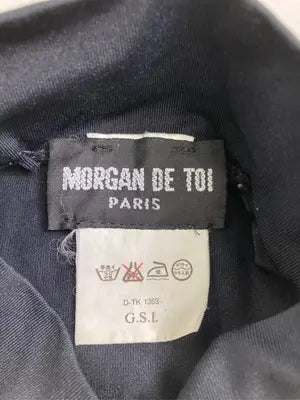 MORGAN DE TOI/Tシャツ/カットソー/トップス/ブラック