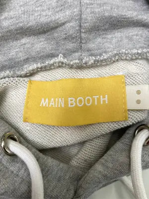 MAIN BOOTH/メインブース/パーカー/トップス/グレー/2(M)