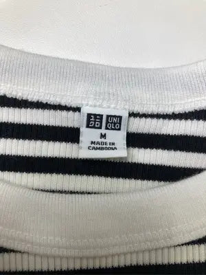 UNIQLO/ユニクロ/Tシャツ/カットソー/トップス/ブラック/M