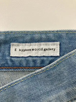 E hyphen world gallery/イーハイフンワールドギャラリー/デニムパンツ/パンツ/ブルー/M