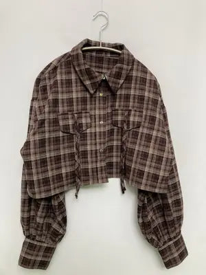 MAJESTIC LEGON/マジェスティックレゴン/シャツ/ブラウス/トップス/ブラウン/M