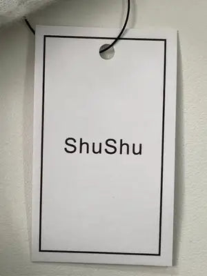shushu/Tシャツ/カットソー/トップス/アイボリー