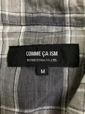 COMME CA ISM/コムサイズム/シャツ/ブラウス/トップス/グレー/M