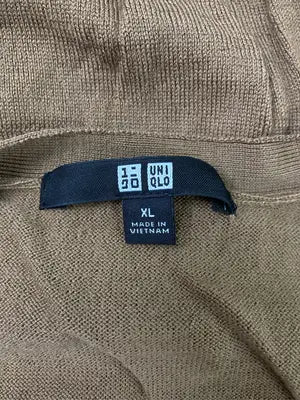 UNIQLO/ユニクロ/カーディガン/ボレロ/トップス/ブラウン/XL