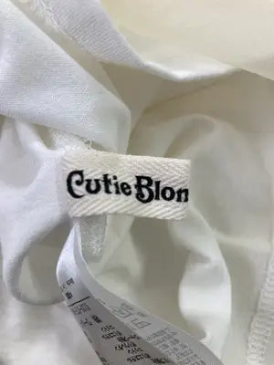 Cutie Blonde/キューティーブロンド/Tシャツ/カットソー/トップス/アイボリー/F