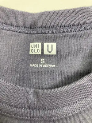 UNIQLO/ユニクロ/Tシャツ/カットソー/トップス/ブラック/S