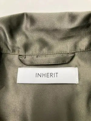 INHERIT/インヘリット/シャツ/ブラウス/トップス/ブラック/M