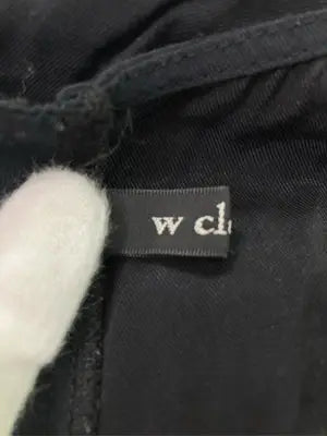 w closet/ダブルクローゼット/ワンピース/ワンピース/ドレス/ブラック/F