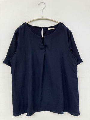 GLACIER/グラシア/Tシャツ/カットソー/トップス/ネイビー/L