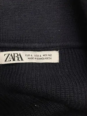 ZARA/ザラ/ポロシャツ/トップス/ネイビー/L