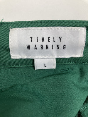 TIMELY WARNING/タイムリーワーニング/その他パンツ/パンツ/グリーン/L