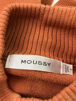 MOUSSY/マウジー/ニット/セーター/トップス/ブラウン/F