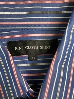 FINE CLOTH SHIRT/シャツ/ブラウス/トップス/ネイビー/S