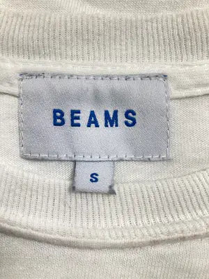 BEAMS/ビームス/Tシャツ/カットソー/トップス/ホワイト/S
