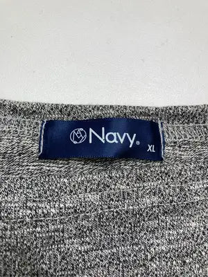 NAVY/ネイビー/Tシャツ/カットソー/トップス/グレー/XL