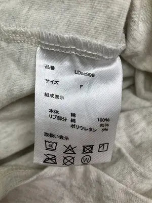 MONO-MART/モノマート/Tシャツ/カットソー/トップス/グレー/F