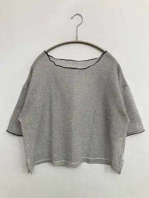 Discoat/ディスコート/Tシャツ/カットソー/トップス/グレー