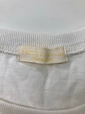 earth/アース/Tシャツ/カットソー/トップス/ホワイト/F