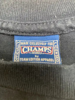 CHAMPS/Tシャツ/カットソー/トップス/ブラック/X-LARGE