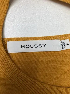 MOUSSY/マウジー/ノースリーブ/トップス/ブラウン/F