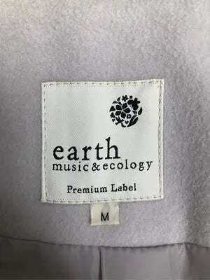 earth music&ecology/アースミュージックアンドエコロジー/ノーカラーコート/ジャケット/アウター/グレー/M